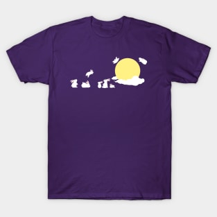 rabbit and moon T-Shirt